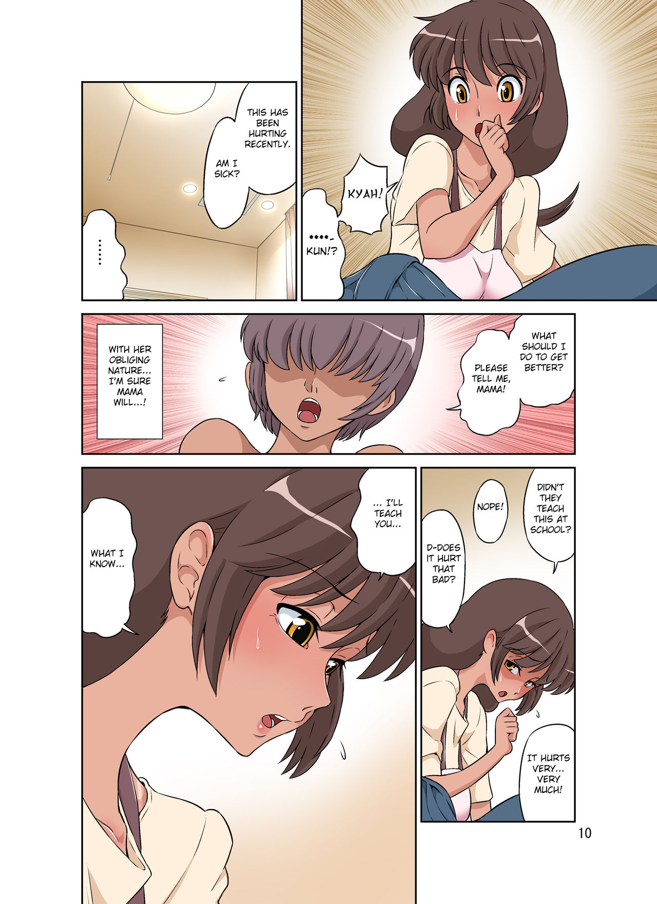 Sewayaki Mama, Musuko ni Hamerareru. page 10 full
