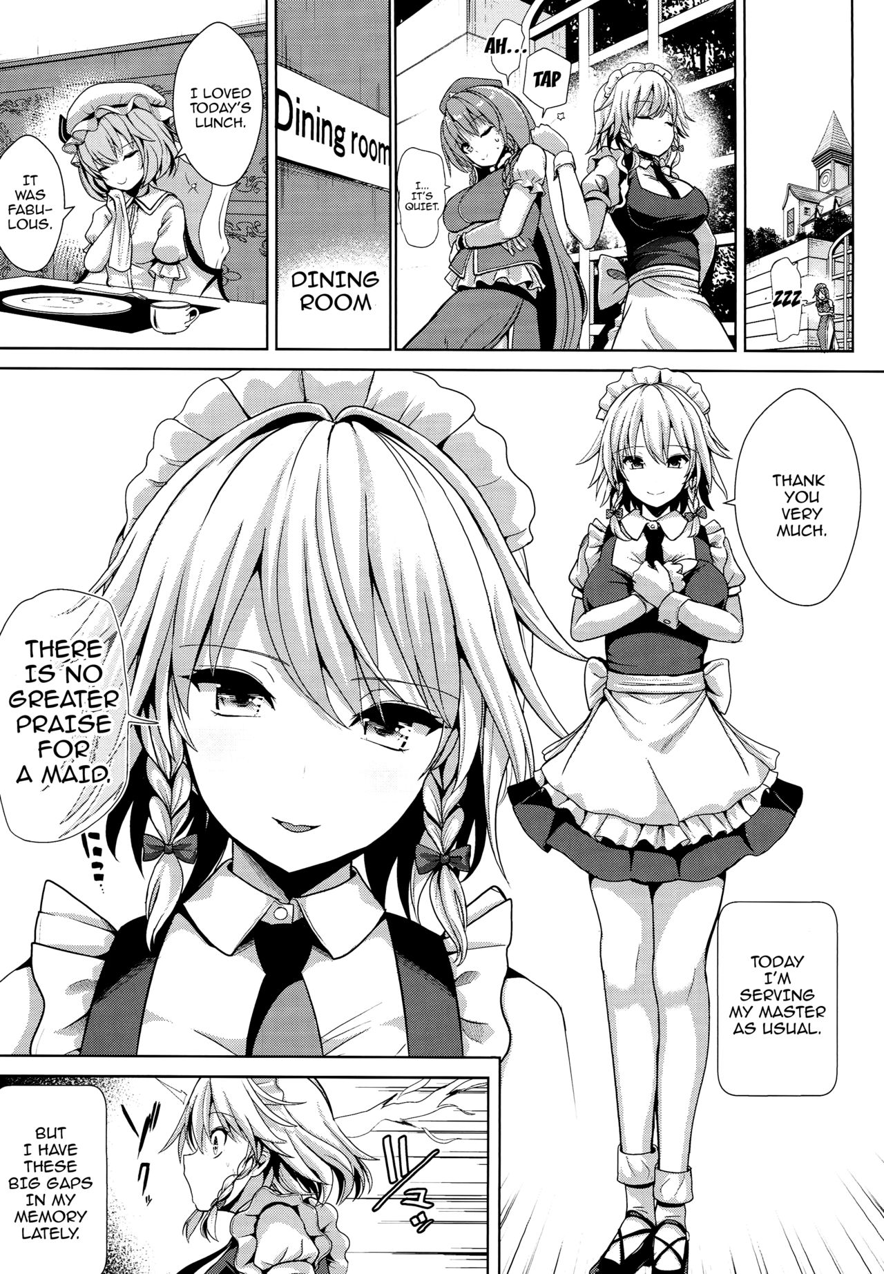 Touhou TSF 3 Sakuya ni Hyoui | Touhou TSF 3 Posessed By Sakuya page 2 full