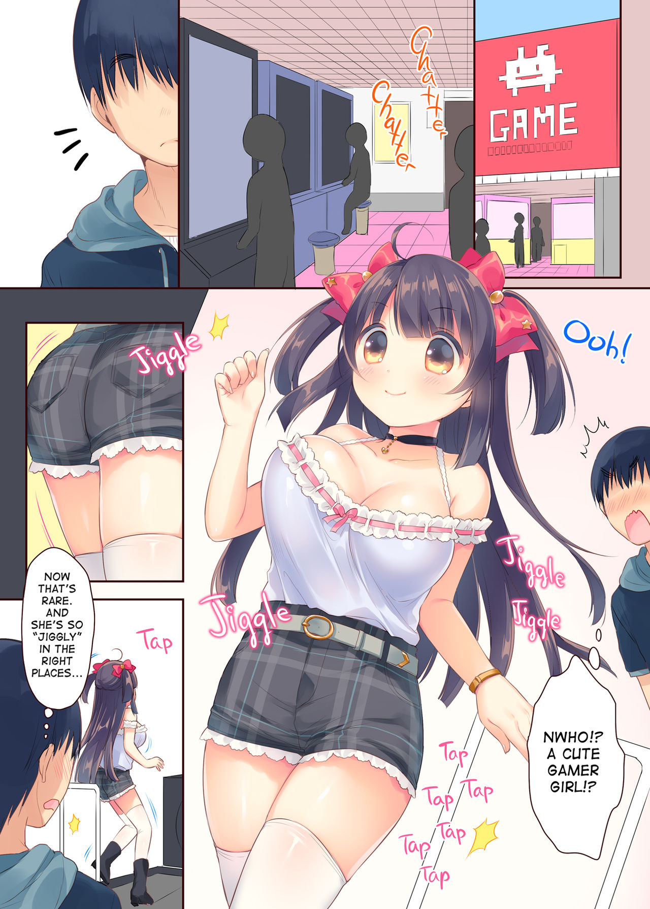 GaCen Hime to DT Otoko no Ichaicha Kozukuri Love Sex | Arcade Princess And a Virgin Boy Who Make Out And Have Lovey-Dovey Baby-Making Sex page 2 full