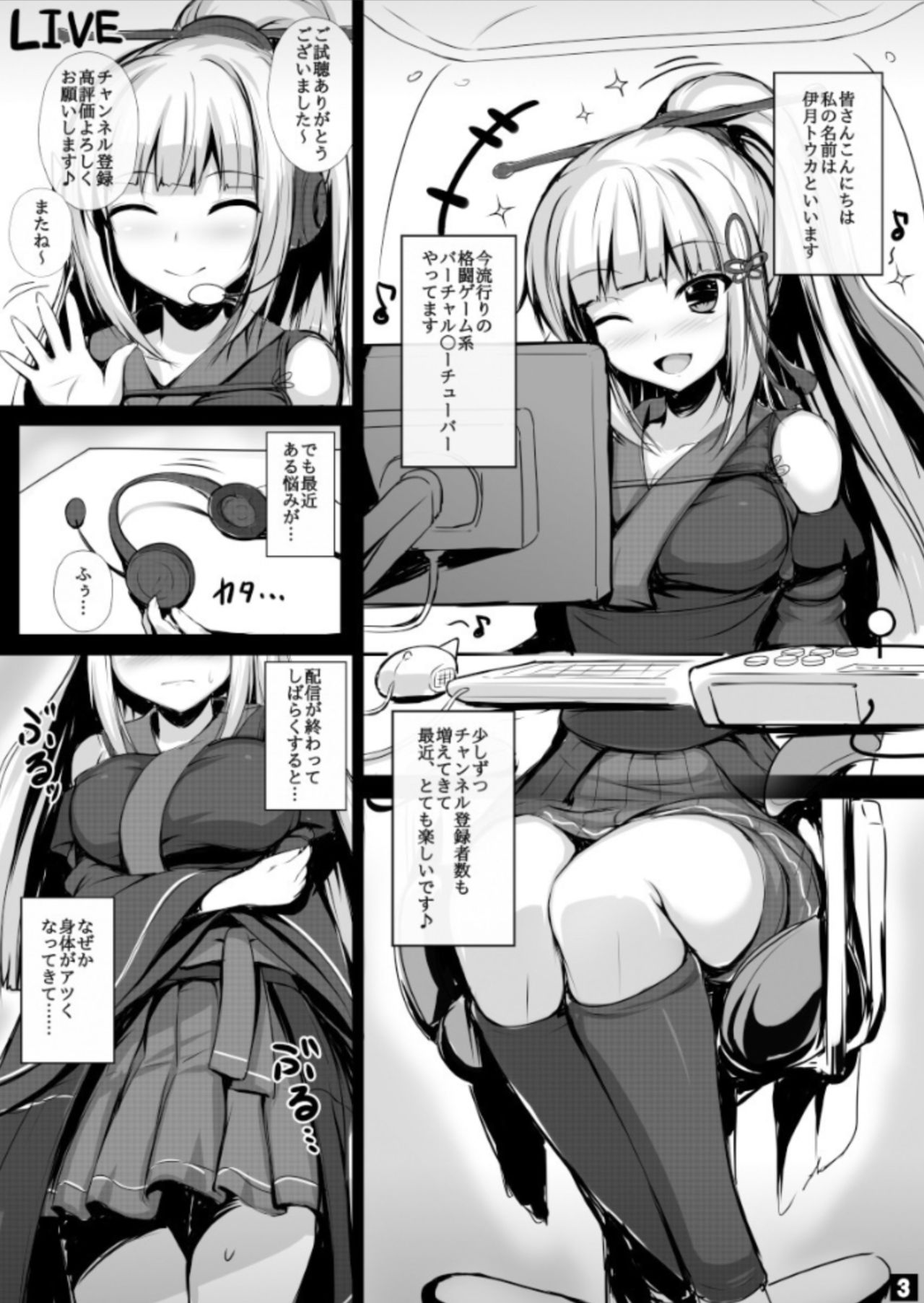 Virtual YouTuber Itsuki Touka no Jijou page 2 full