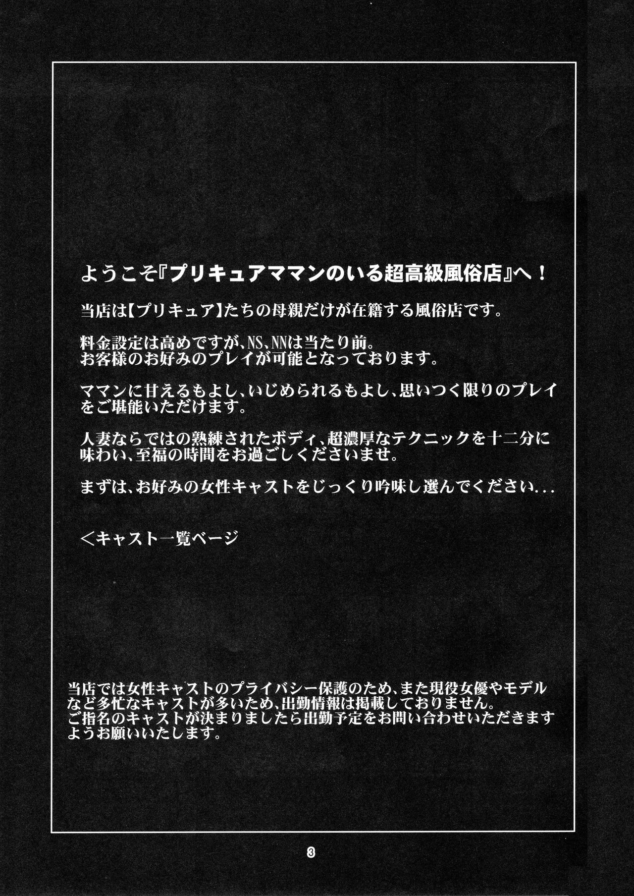 Mess Zylinder 11 PreCure Maman no Iru Chou Koukyuu Fuzokuten page 2 full