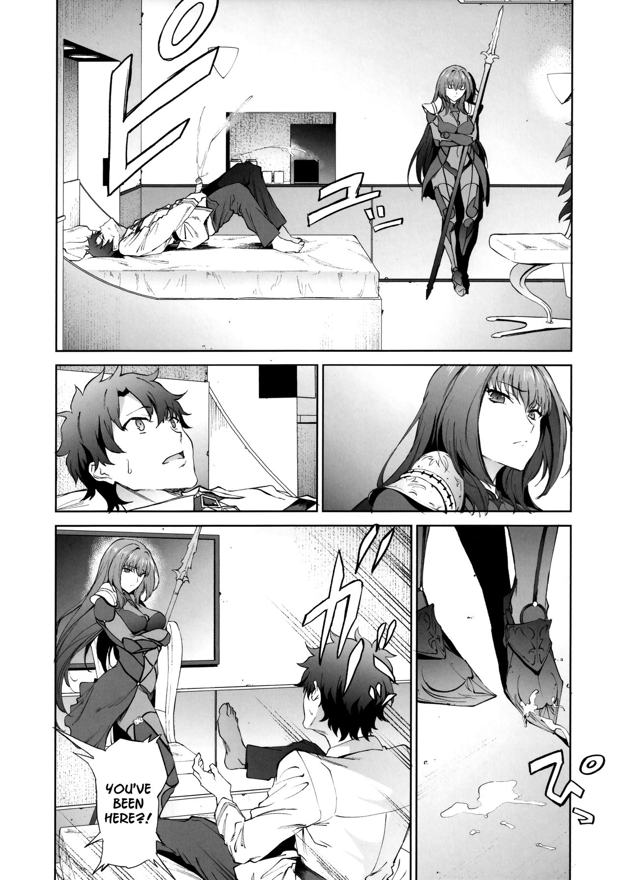 Scathach-shishou ni Okasareru Hon | Book About Mistress Scathach Violating Me page 3 full