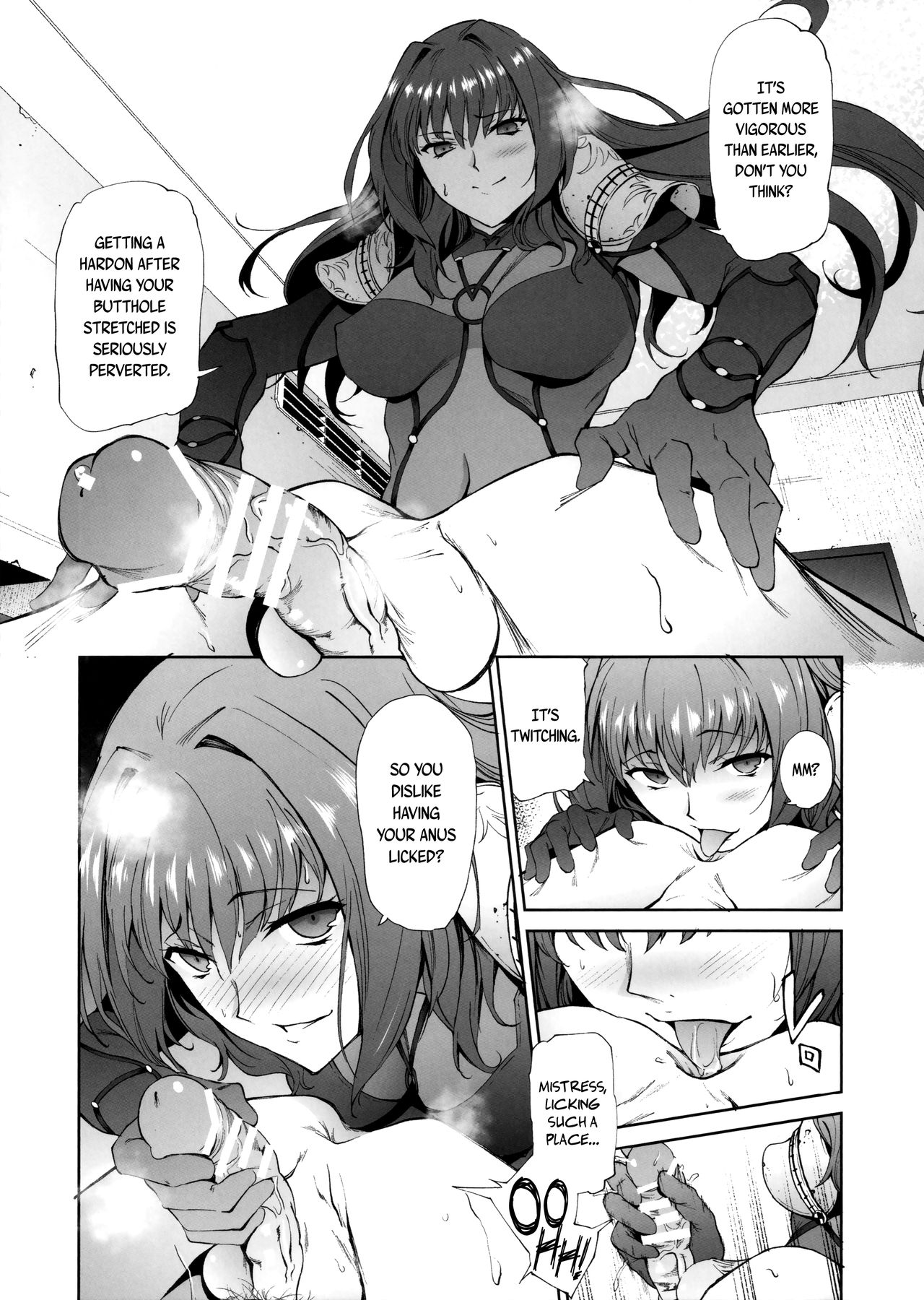 Scathach-shishou ni Okasareru Hon | Book About Mistress Scathach Violating Me page 6 full