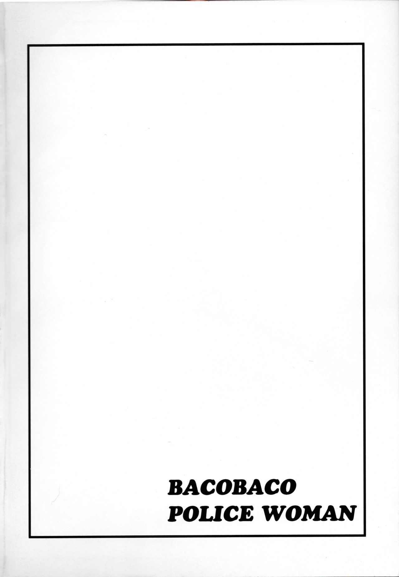 BACOBACO POLICE WOMAN page 3 full