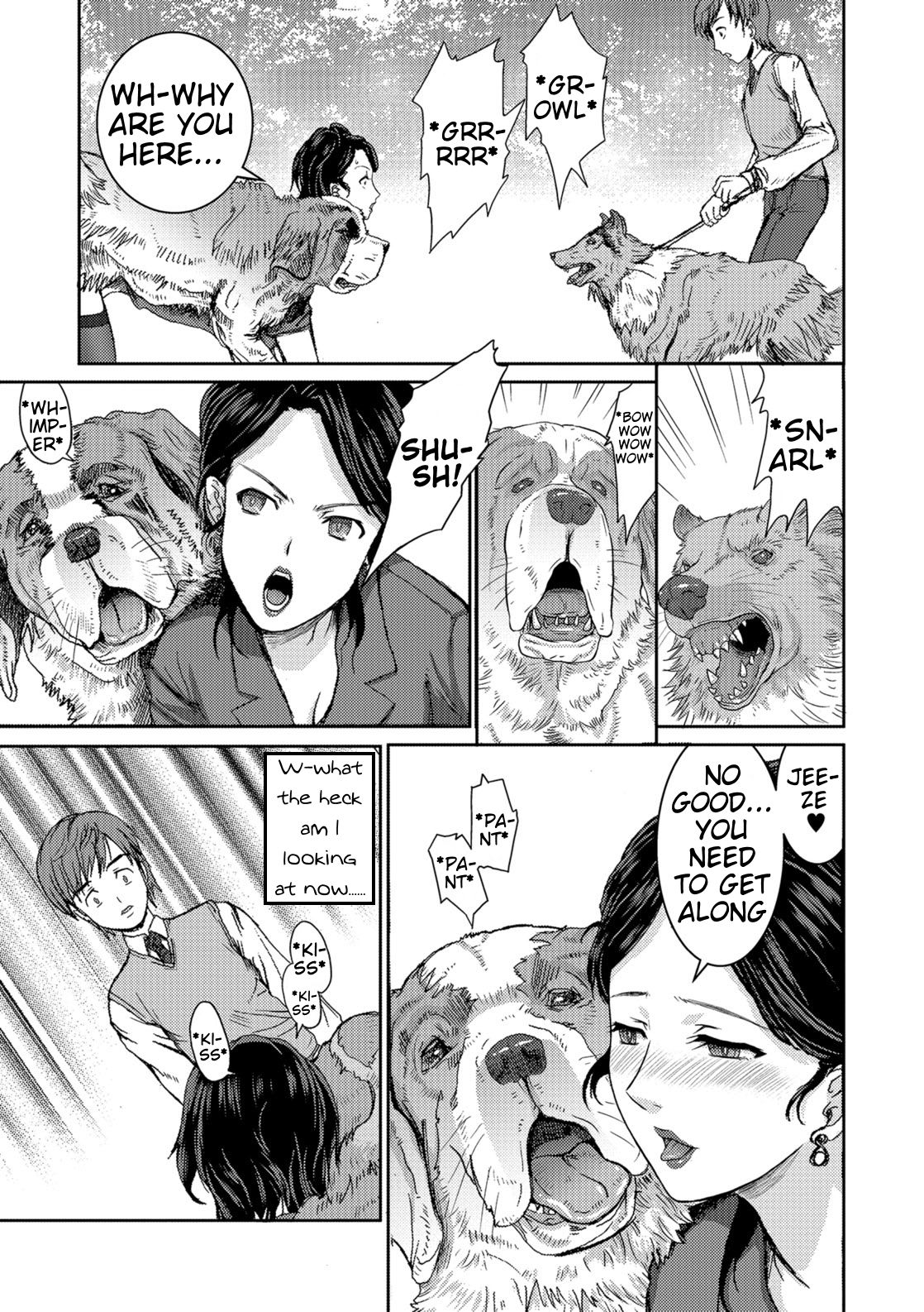 Honoguraki Mori no Reizoku -The SUIT and DOG- |  Slavery in the Dark Forest -The SUIT and DOG- page 9 full