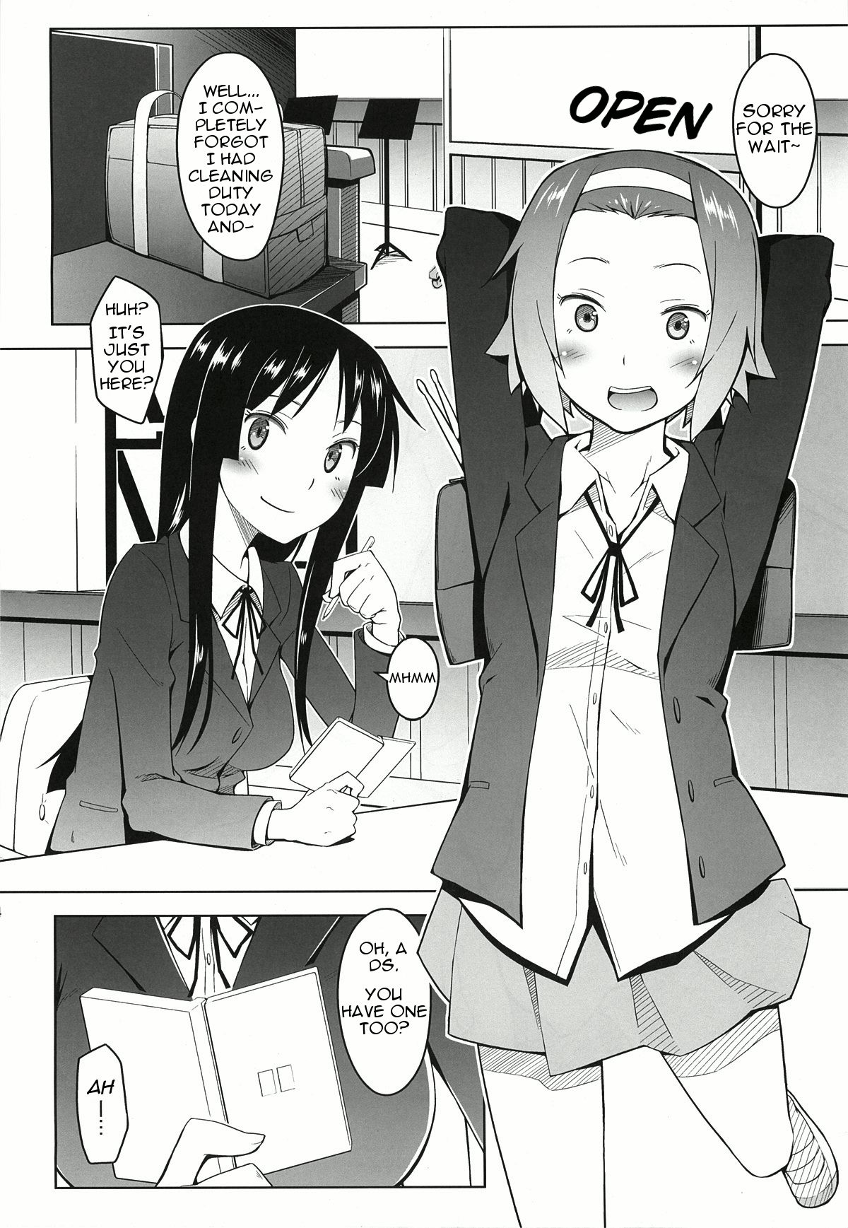 RitsuPlus Hajimemashita. page 3 full