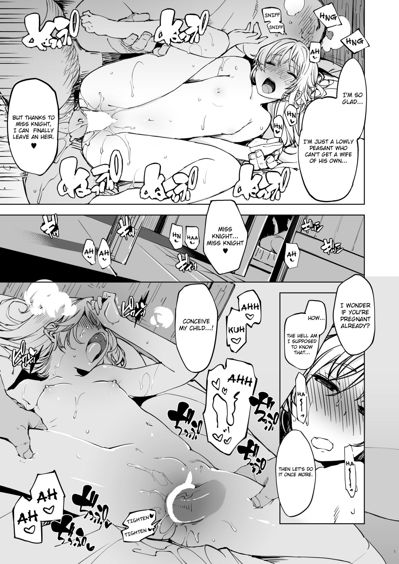 Mordred ga Oji-san to | Mordred and the Old Man page 5 full