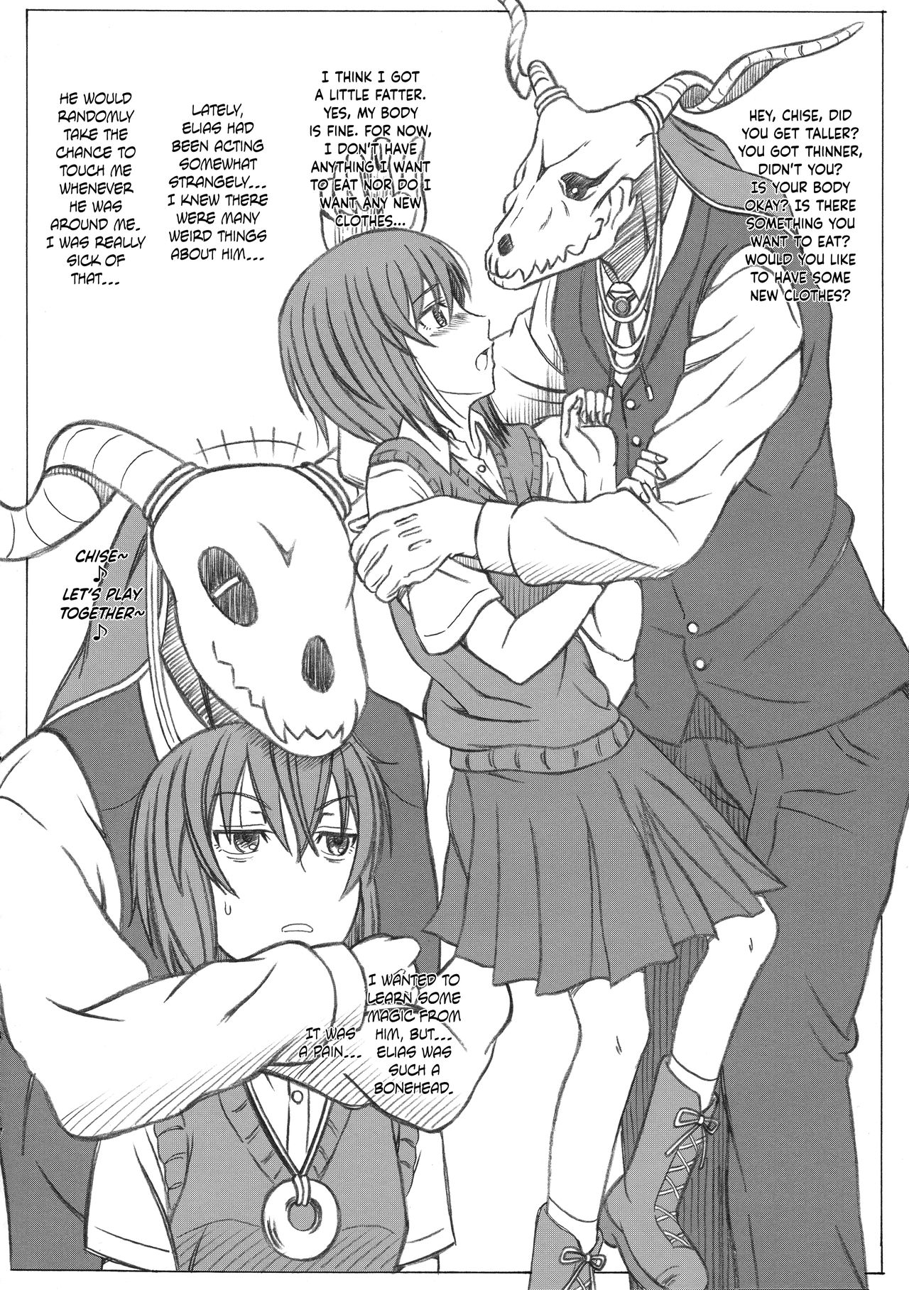 Mahoutsukai no Kisei Jijitsukon page 4 full