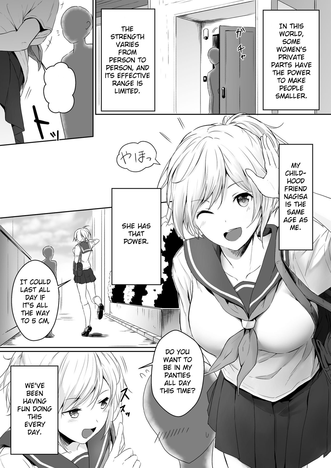 Shukushou Seikatsu ~Osananajimi to no Sugoshikata~ | Shrinking Activity ~How To Spend Time With Childhood Friend~ page 3 full