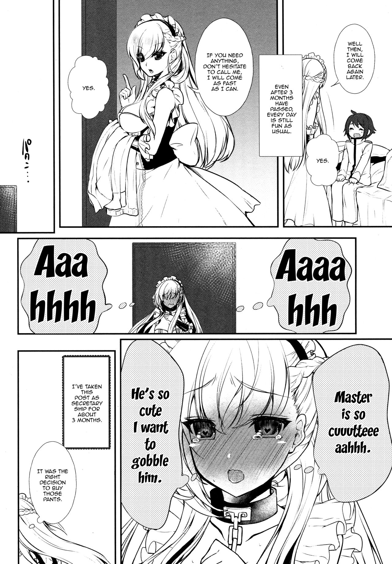 Belfast desu, Goshujin-sama. | My name's Belfast, Master. page 5 full