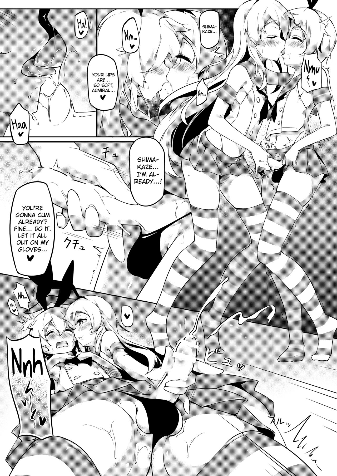 Teitoku no Shota Chinpo ga Itakunaru made Shimakaze ga Tomaranai | Shimakaze Won't Stop Until the Little Admiral's Dick Starts Hurting page 5 full
