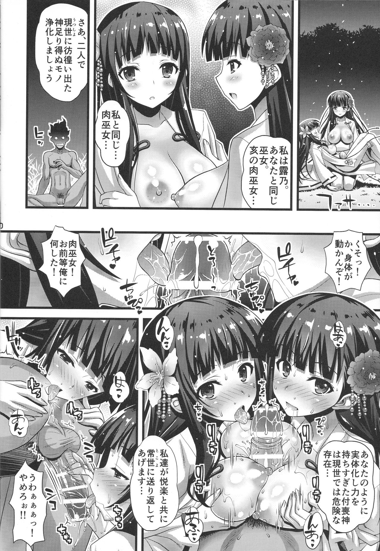 Niku Miko no Utage Yon ~Houkou no Bakubou~ page 9 full