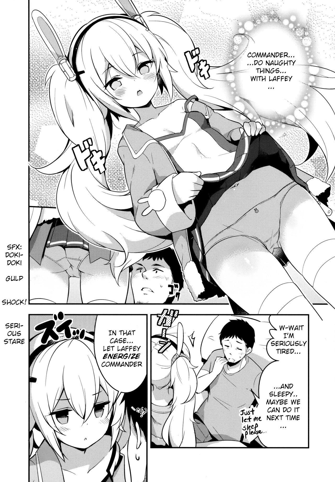 Nemurenu Laffey no Shitsukekata | Insomniac Laffey's Training Method page 7 full