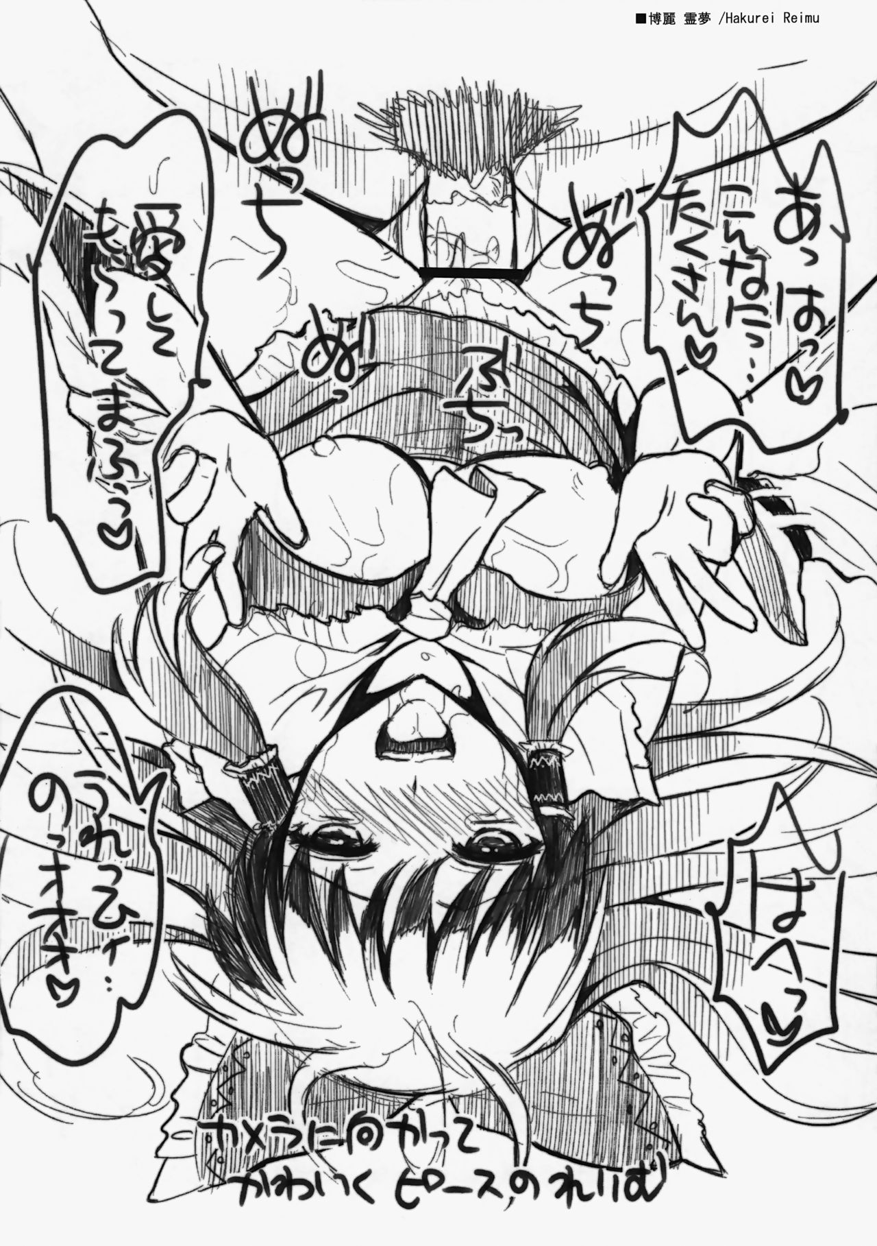 Reitaisai 8 Kaijou Gentei Rough Paper page 6 full