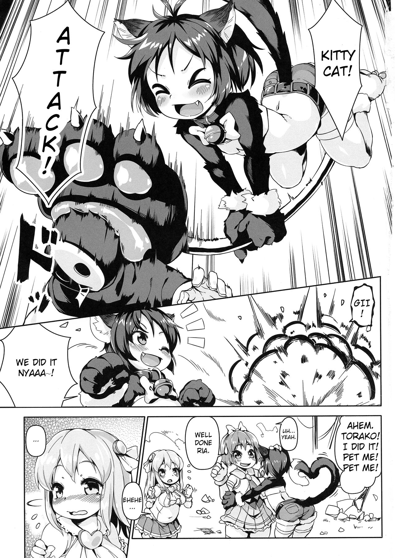 Neko Ochi Shine Fairies | The Cat Fall of the Shine Fairies page 3 full