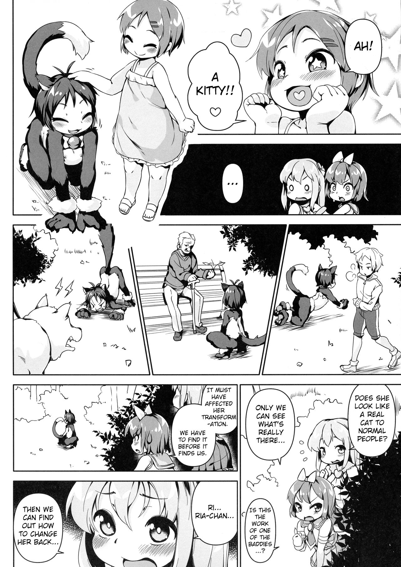 Neko Ochi Shine Fairies | The Cat Fall of the Shine Fairies page 8 full