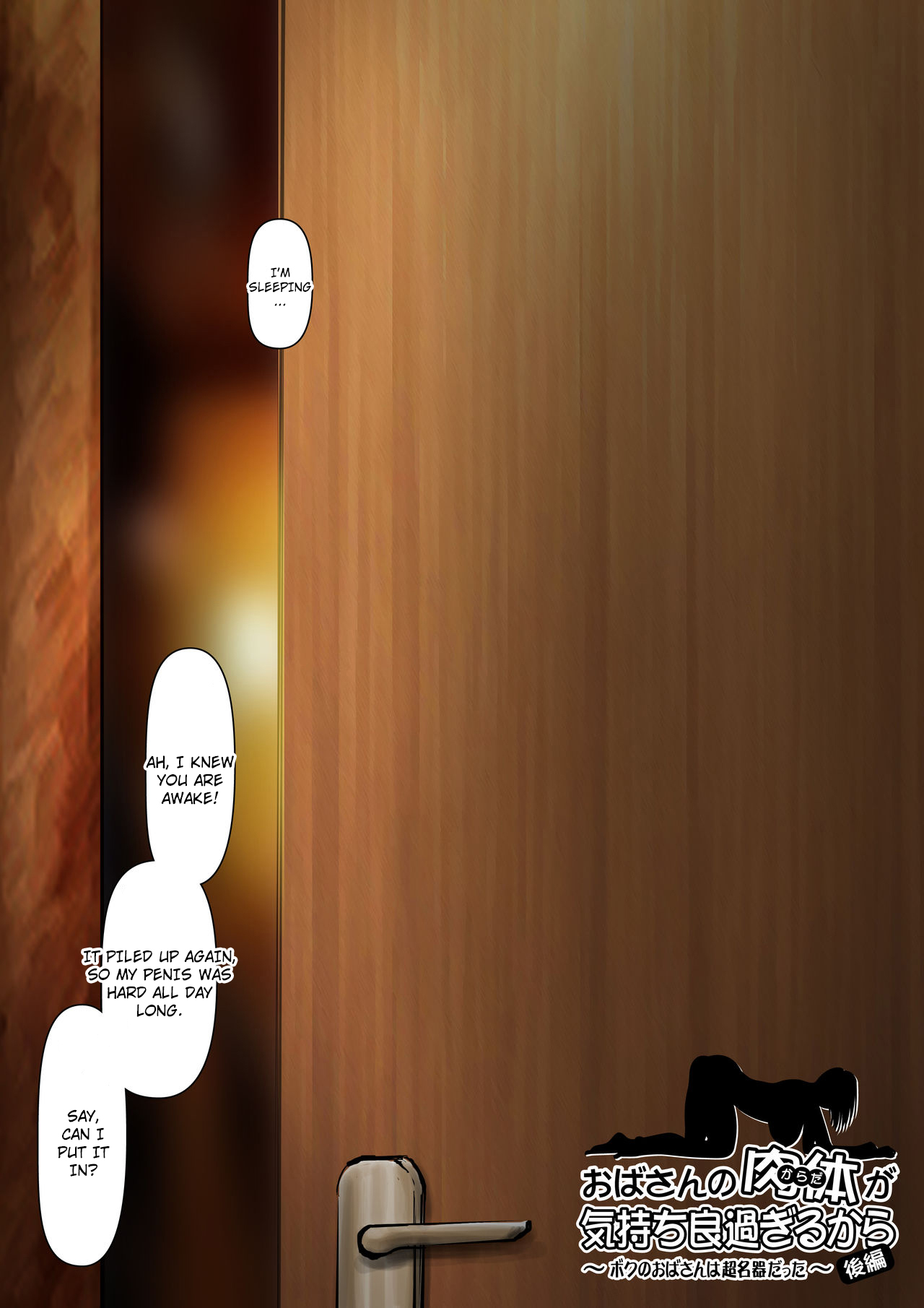 Oba-san no Karada ga Kimochi Yosugiru kara <<Kouhen>> ~Boku no Oba-san wa Chou Meiki Datta~ page 3 full