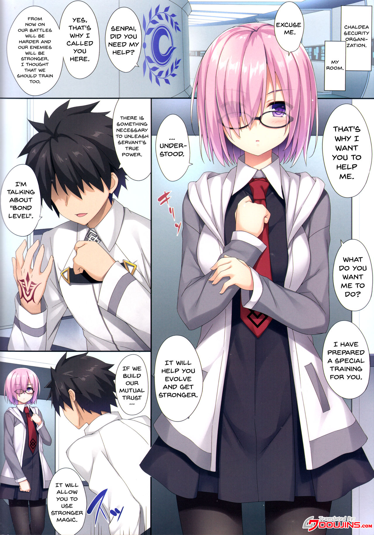 Mash to Himitsu no Tokkun page 3 full