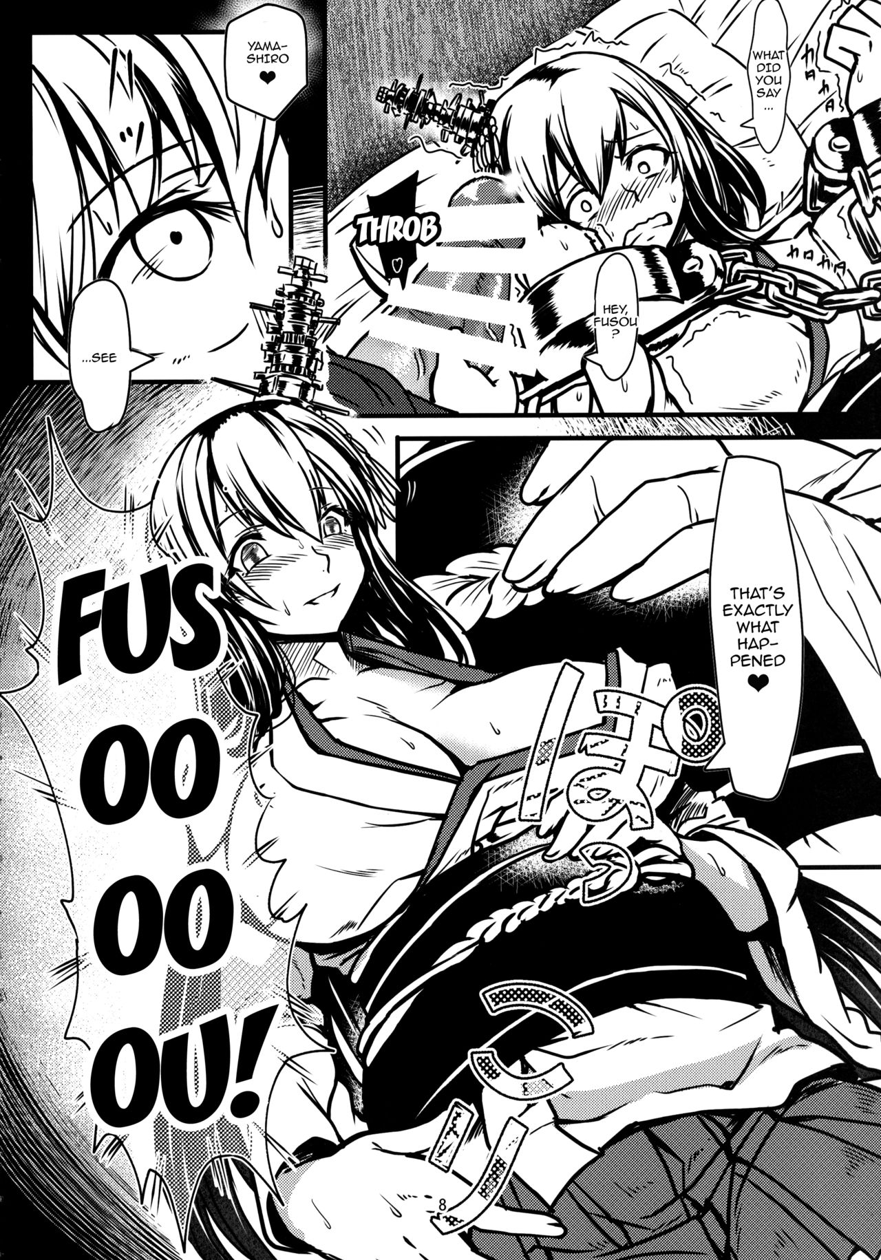 Futanari Shigure no Yamashiro Otoshi ~Fusou o Soete~ page 8 full