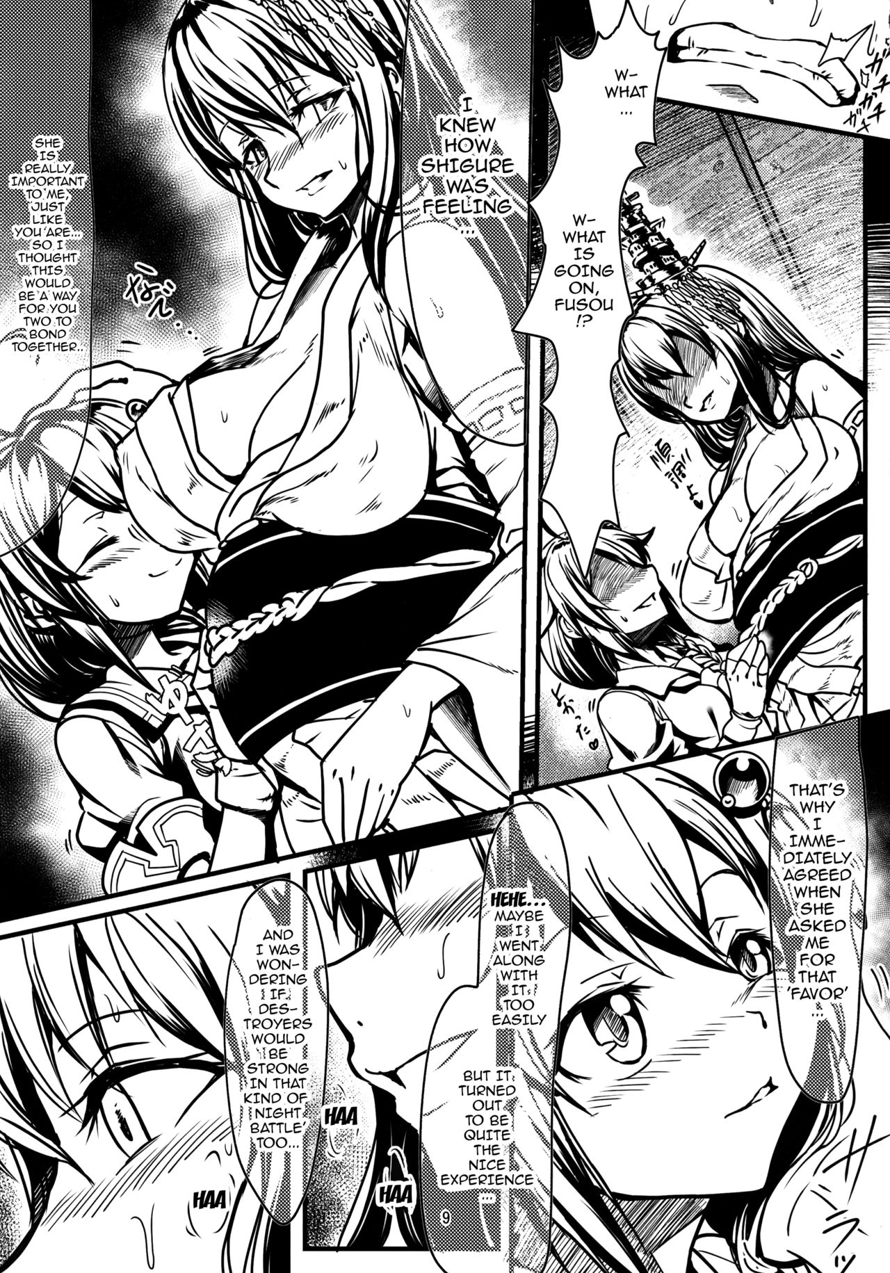 Futanari Shigure no Yamashiro Otoshi ~Fusou o Soete~ page 9 full