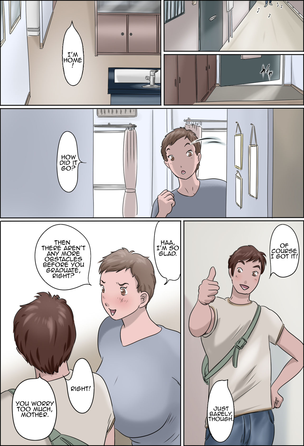 Haha wa Odoru 2 -Hiru no Haha Yoru no Mask- | Dancing Mother Volume 2 - Mother by Day, Mask by Night page 8 full