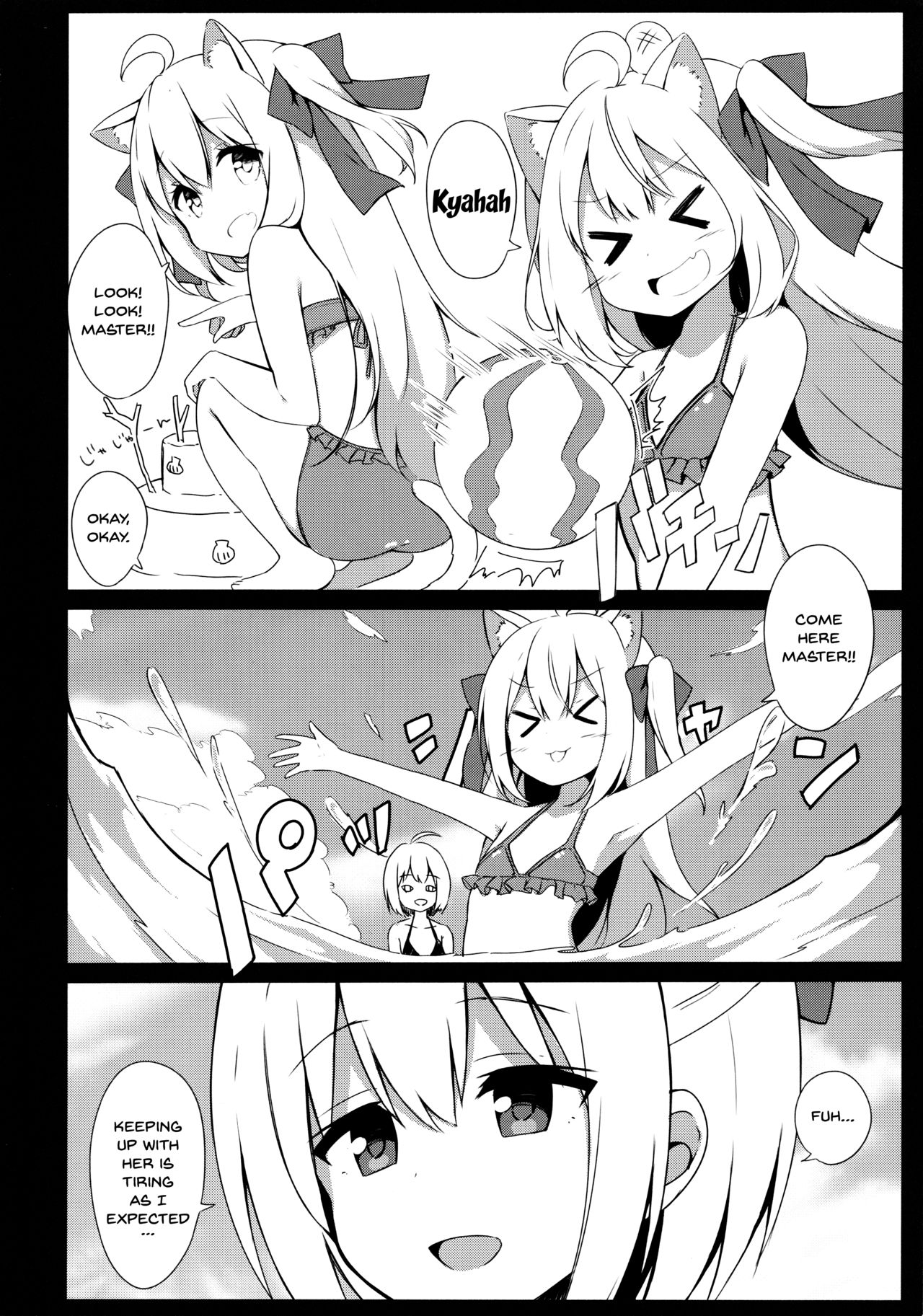 Goshujin-sama to Koneko no Midareta Summer Vacation | Master And Koneko's Confusing Summer Vacation page 6 full