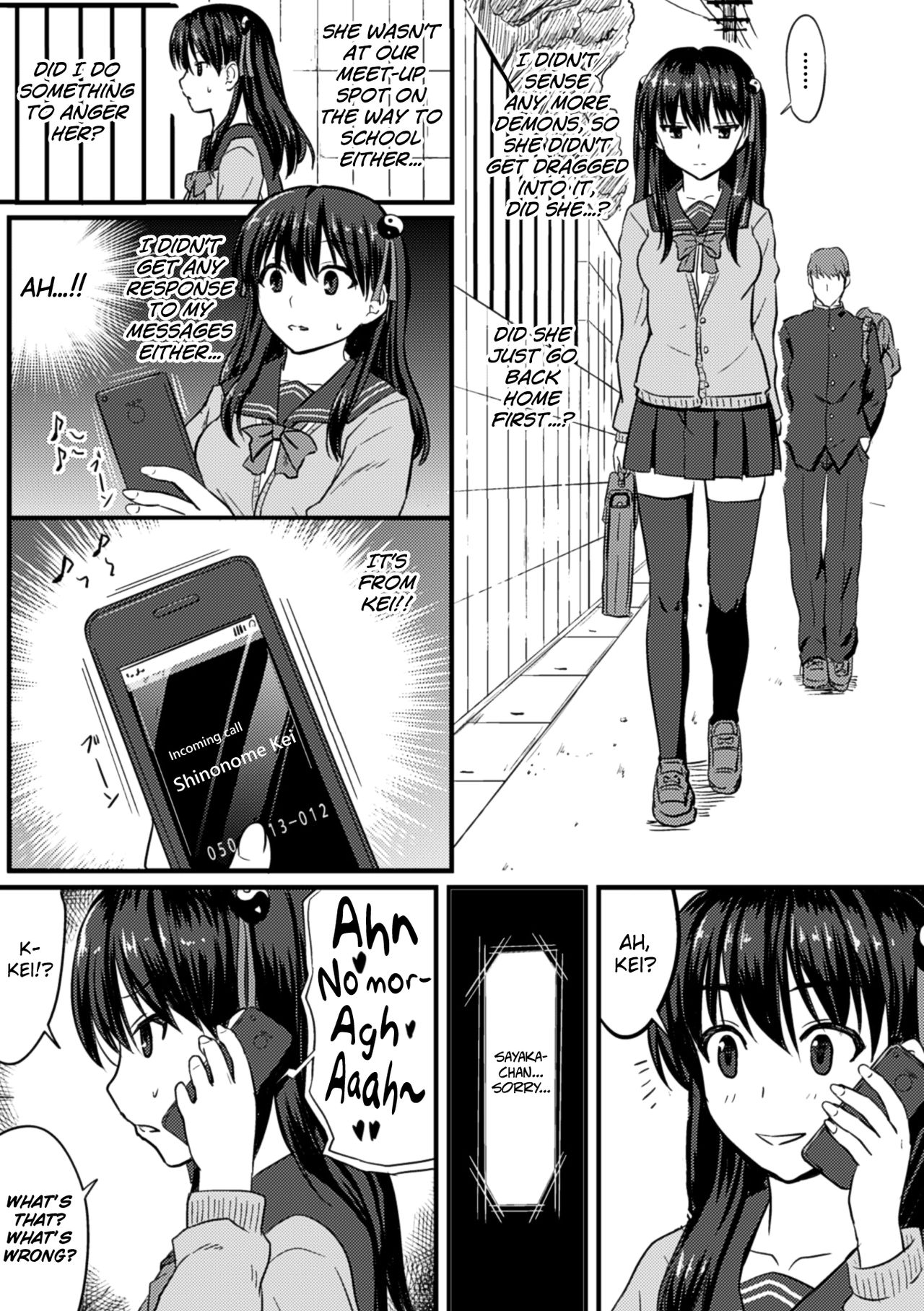 Onmyou Mahou Shoujo Otsu | Onmyou Magical Girl Falls page 3 full