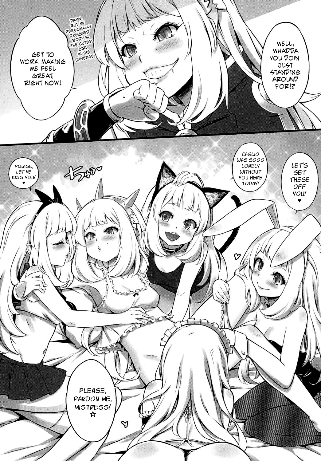 Kawaii Cagliostro no Hon Katte Kurete Arigatou | A Book About a Cute Cagliostro! Thank You So Much For Buying page 7 full