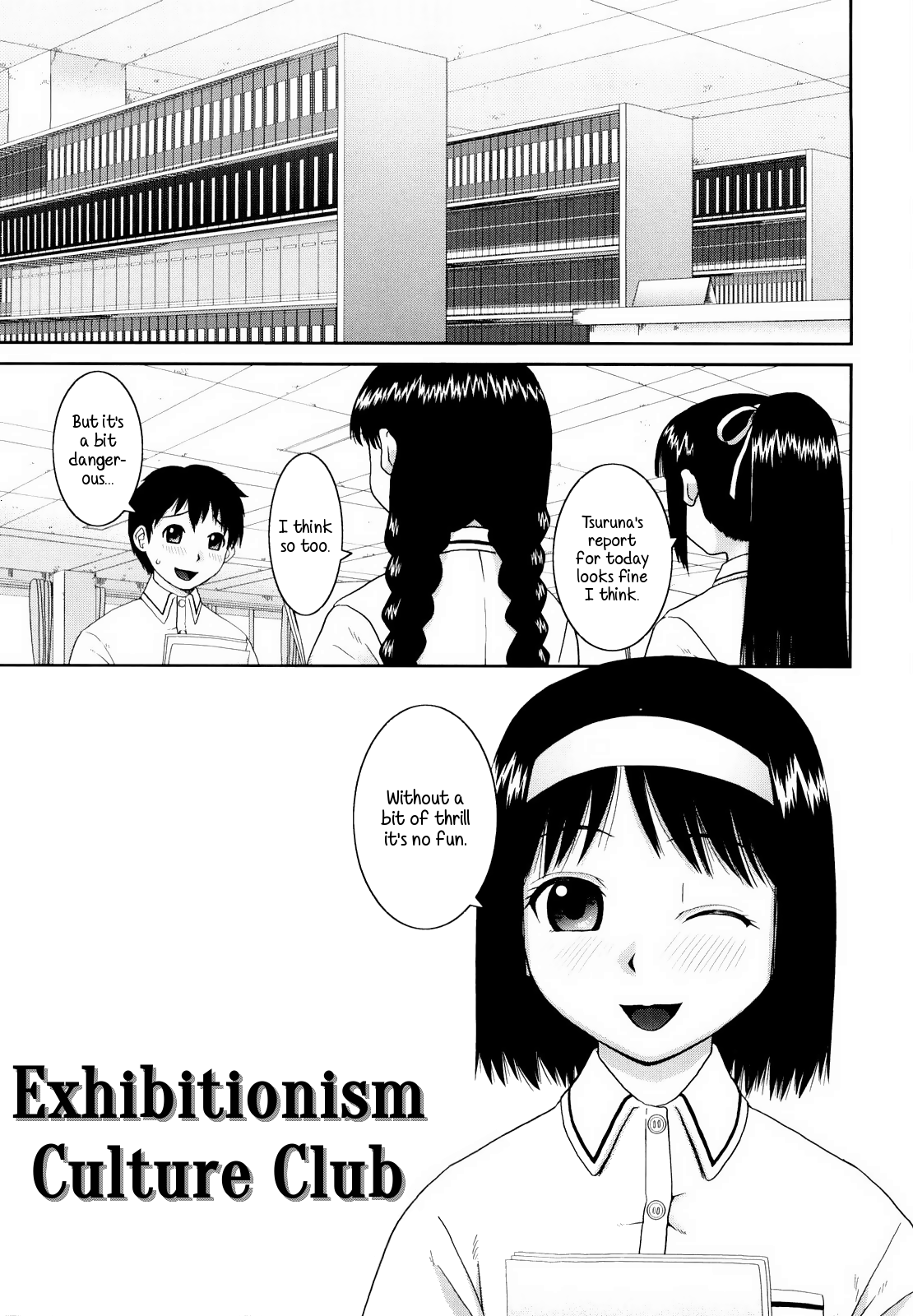 Bunkakei Roshutsu Aikoukai | Exhibitionism Culture Club Ch. 1-4 page 9 full