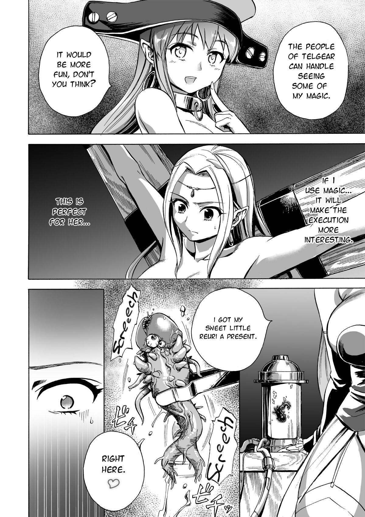 Majo no Rakujitsu 2 -Kagyaku- | Witch's Final Hour 2 -Cruel Torture- page 3 full