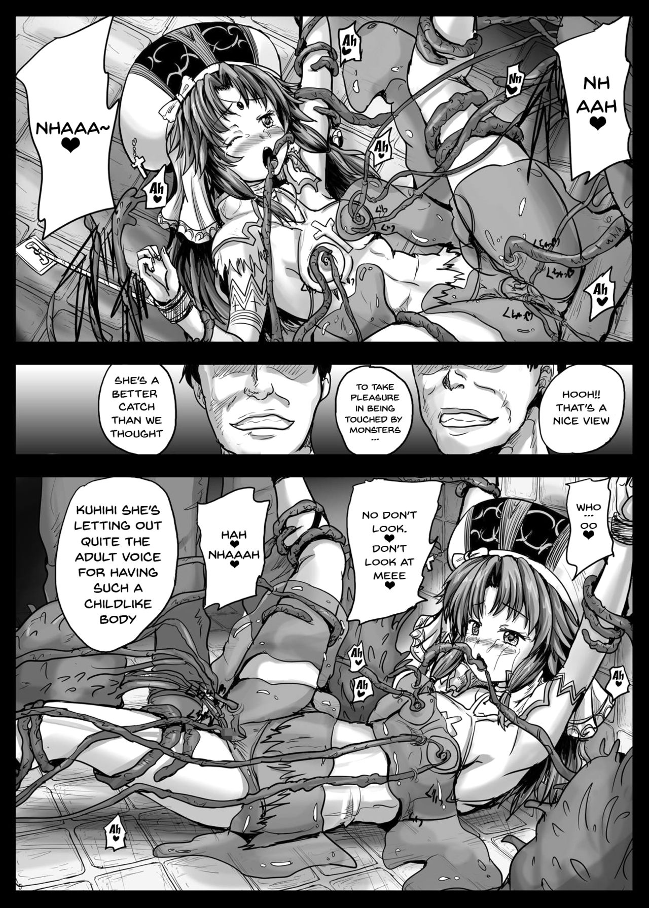 Aigis Shokushu Taisen 2 - Elyse-chan to Shokushu to Slime | Aigis Tentacle Battle 2 - Elyse-chan And The Tentacle Slime page 6 full