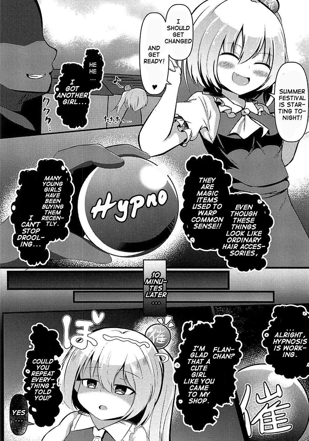 Kyousei Saimin Sousa Odoriko Flan-chan | Using Forced Hypno Manipulation On The Dancer Flan-chan page 4 full