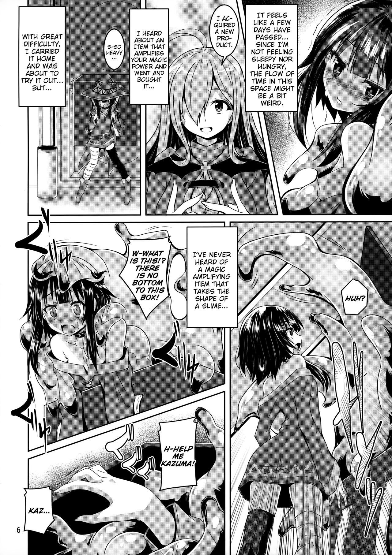 Megumin Slime-zuke! | Slime immersed Megumin! page 5 full