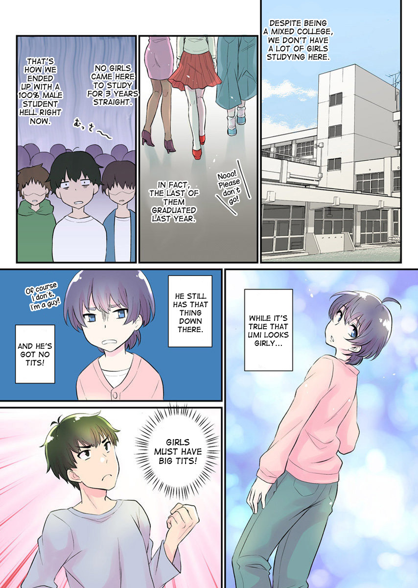Nyotaika Harem Gakuen ~Uso desho Boku no Naka ni Shinyuu no Are ga Haitteru !~ 1 page 7 full