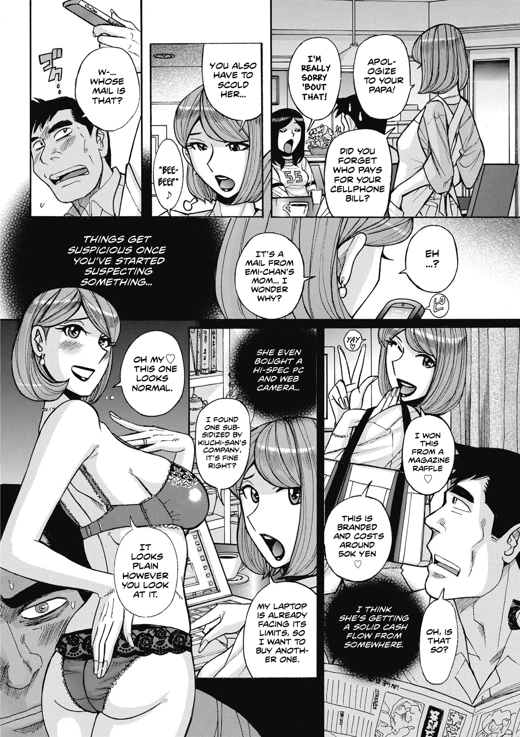 BOSS -Toshishita no Joushi ni Tsuma o Netorarete...- | Boss -My wife got NTR'd by my Younger-than-me Boss- page 8 full