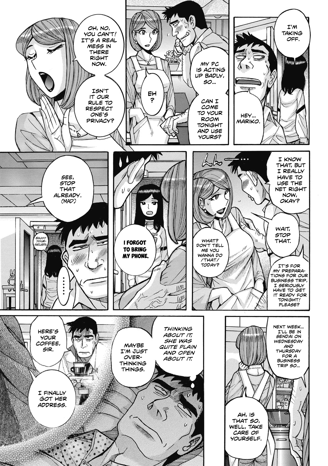 BOSS -Toshishita no Joushi ni Tsuma o Netorarete...- | Boss -My wife got NTR'd by my Younger-than-me Boss- page 9 full