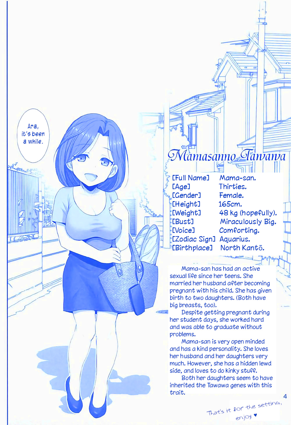 Mama-san no Tawawa page 3 full