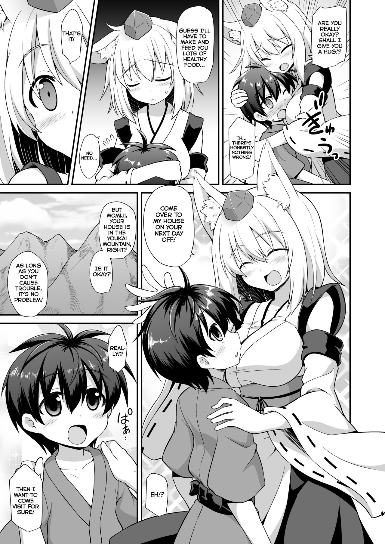 Momiji Onee-chan to Himitsu no Otomari Ecchi | Secret Sleepover Sex With Big Sis Momiji page 4 full