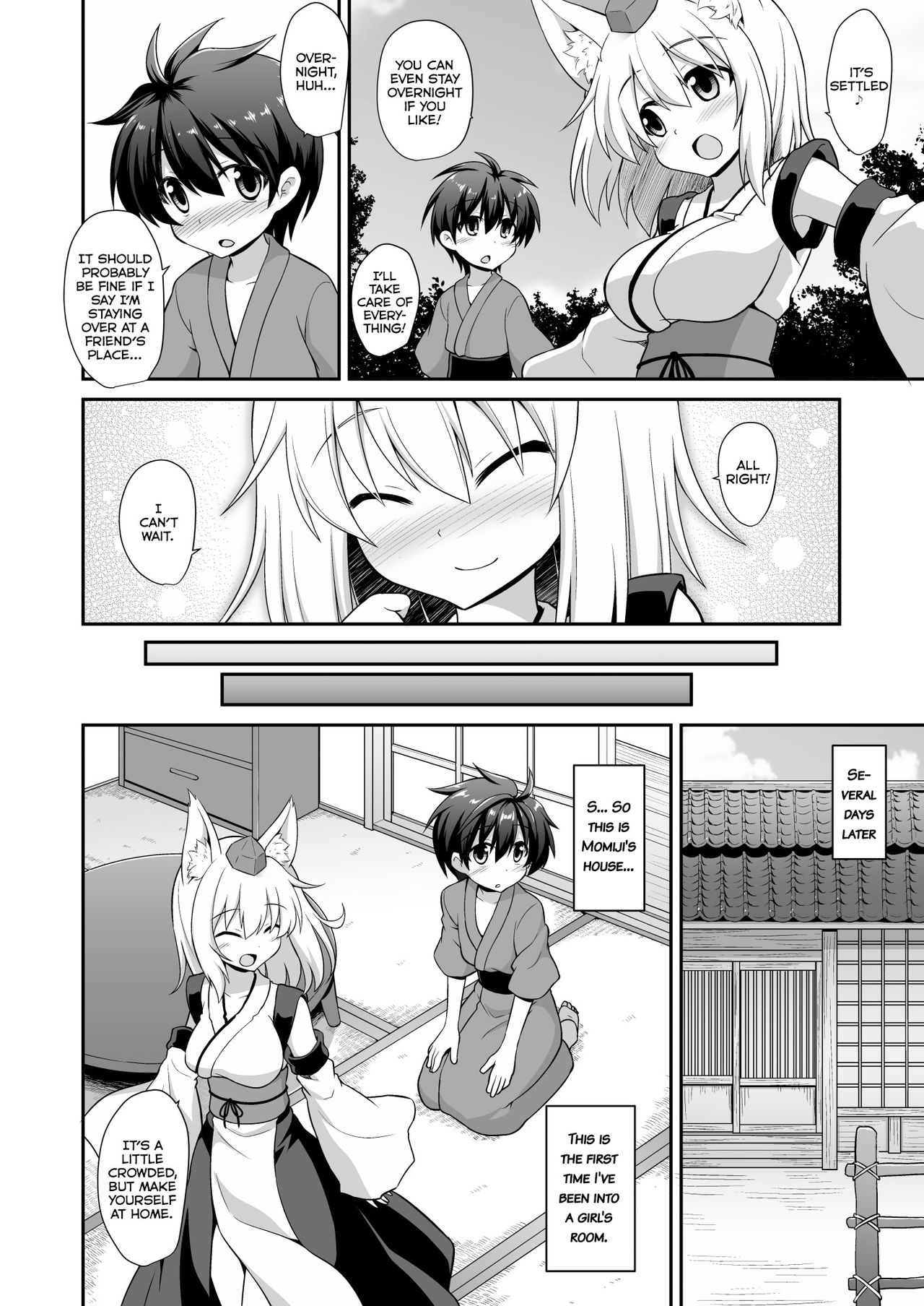 Momiji Onee-chan to Himitsu no Otomari Ecchi | Secret Sleepover Sex With Big Sis Momiji page 5 full