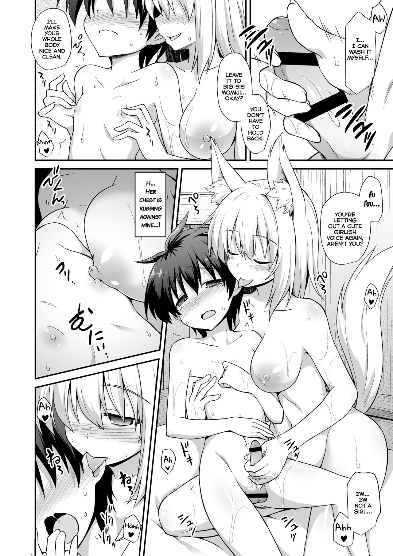 Momiji Onee-chan to Himitsu no Otomari Ecchi | Secret Sleepover Sex With Big Sis Momiji page 9 full