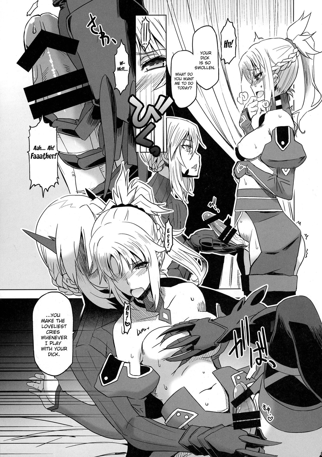 HGUC #09 Waga Uruwashiki Chichi e no xxx | HGUC# 09 xxx With My Beautiful Father ~ Clarente Blood Arthur page 7 full