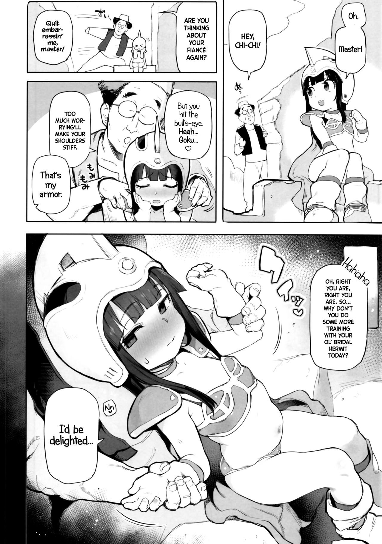 Chichi no Ecchi na Hanayome Shugyou | Chi-Chi's Naughty Bridal Training   =TLL + mrwayne= page 4 full
