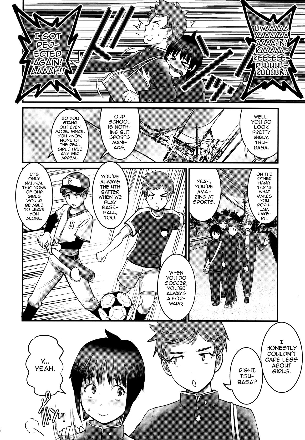 Tsubasa-kun to Kakeru-kun page 5 full