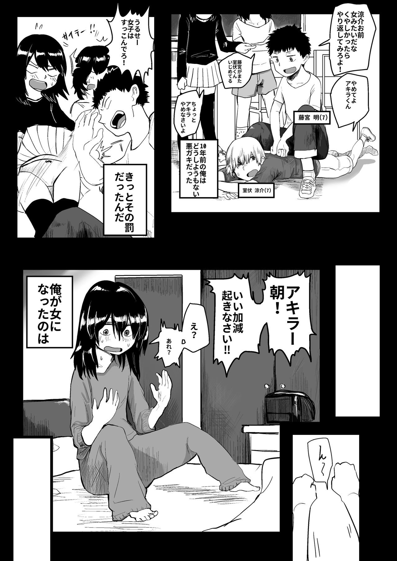 Ijimekko ga TS Shite Shikaeshi Sareru Manga page 2 full
