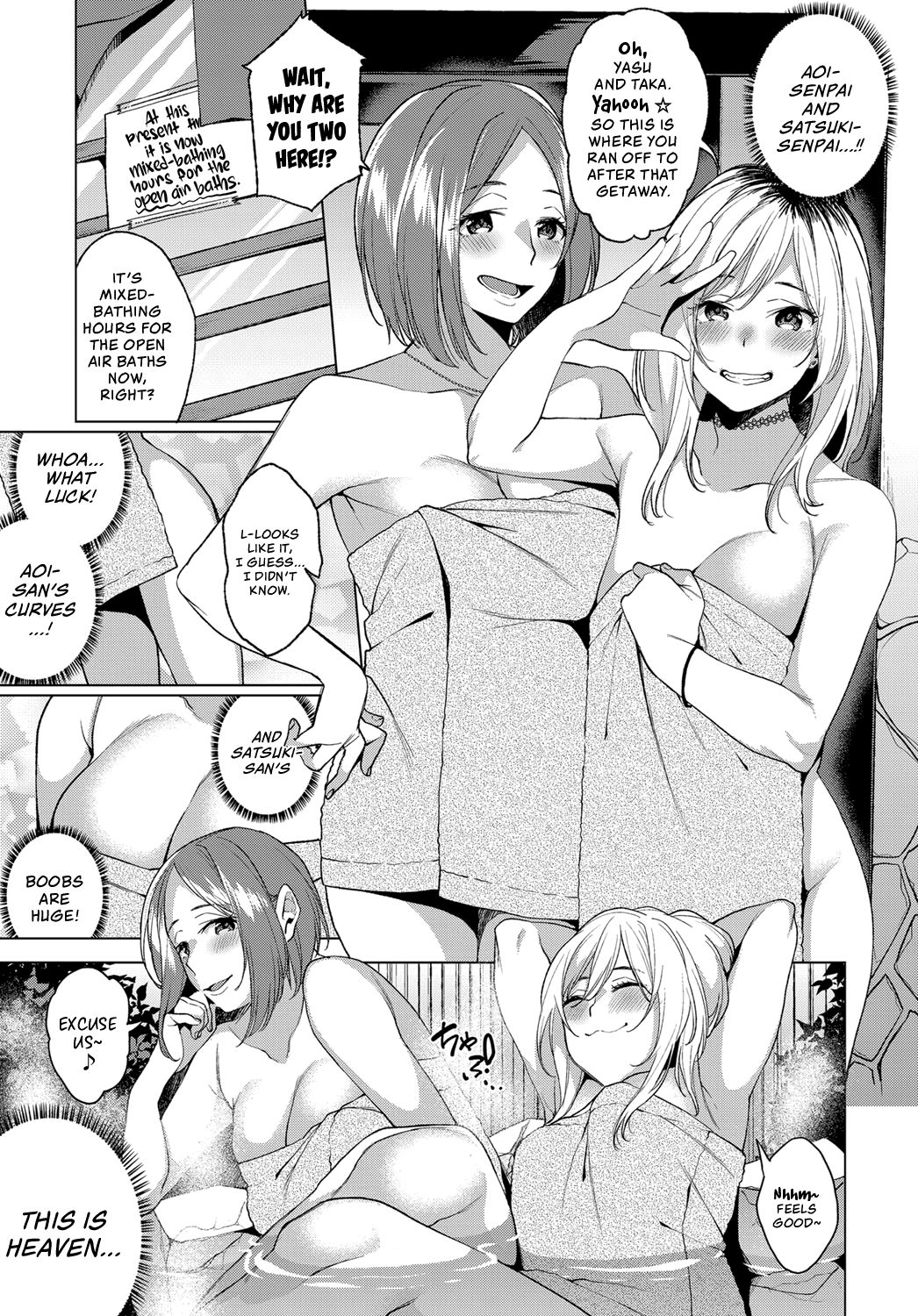 Konyoku Erotenburo | Lewd Mixed Bathing at the Open-Air Bath page 3 full