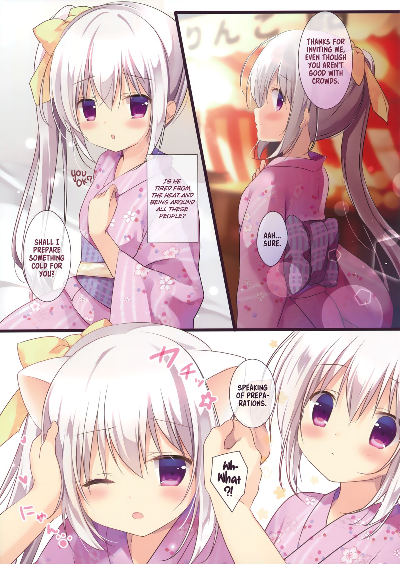 Omatsuri Date wa Nekomimi no Tame deshita  =White Symphony= page 3 full