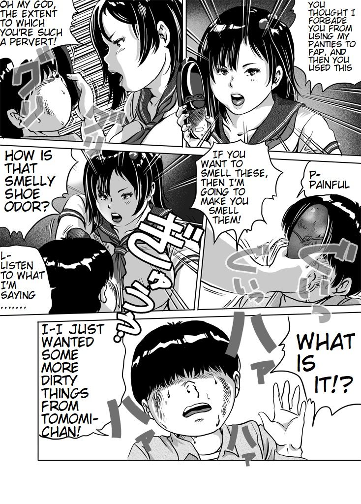 Imouto Tomomi-chan no Fechi Choukyou Ch. 4 | Younger Sister, Tomomi-Chan's Fetish Training Part 4 page 5 full