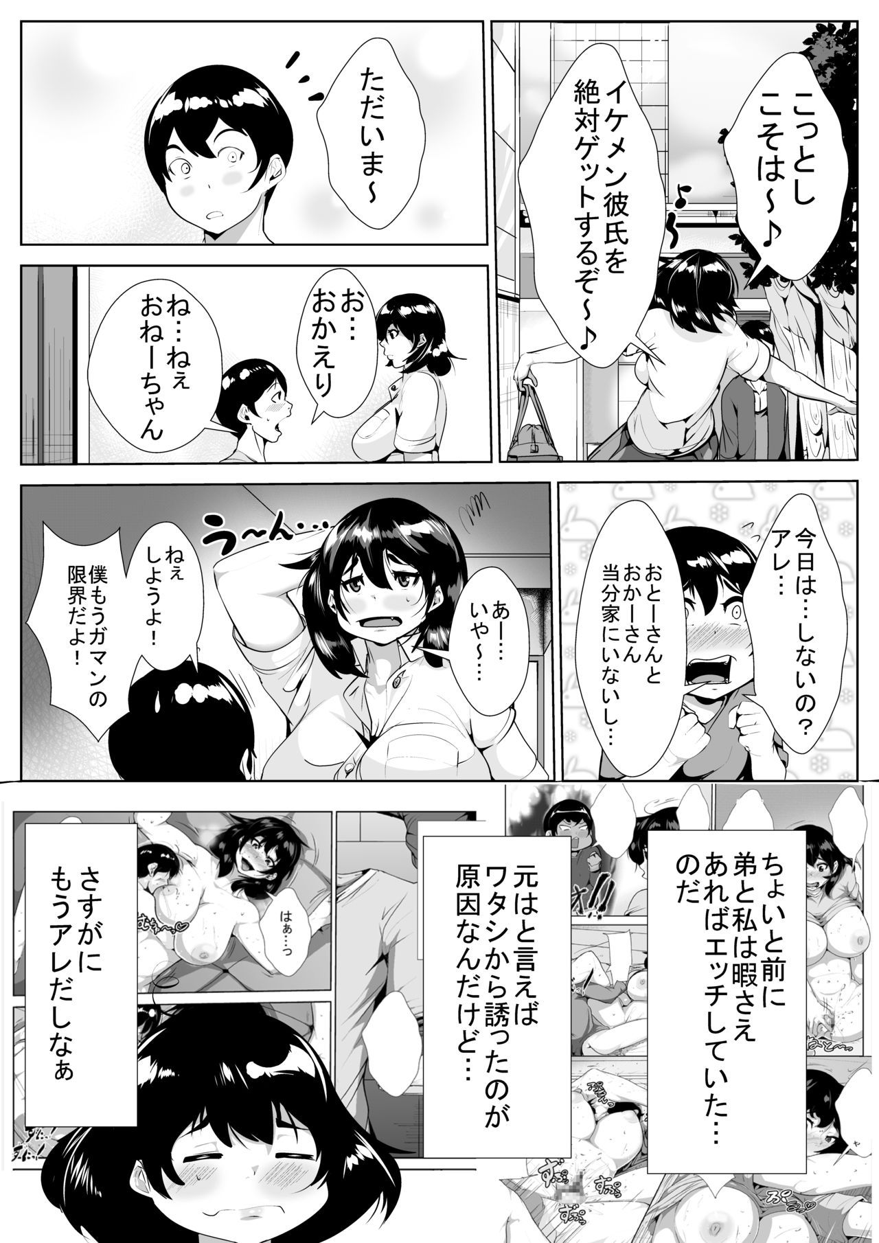 Zoku Sex ni dada Hamari suru Ane to Otouto page 3 full