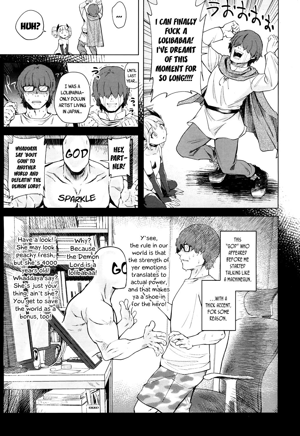 Lolibabaa ni Aitakatta kara Isekai Tensei Shita | I wanted to meet a lolibabaa, so I got reborn into another world page 3 full