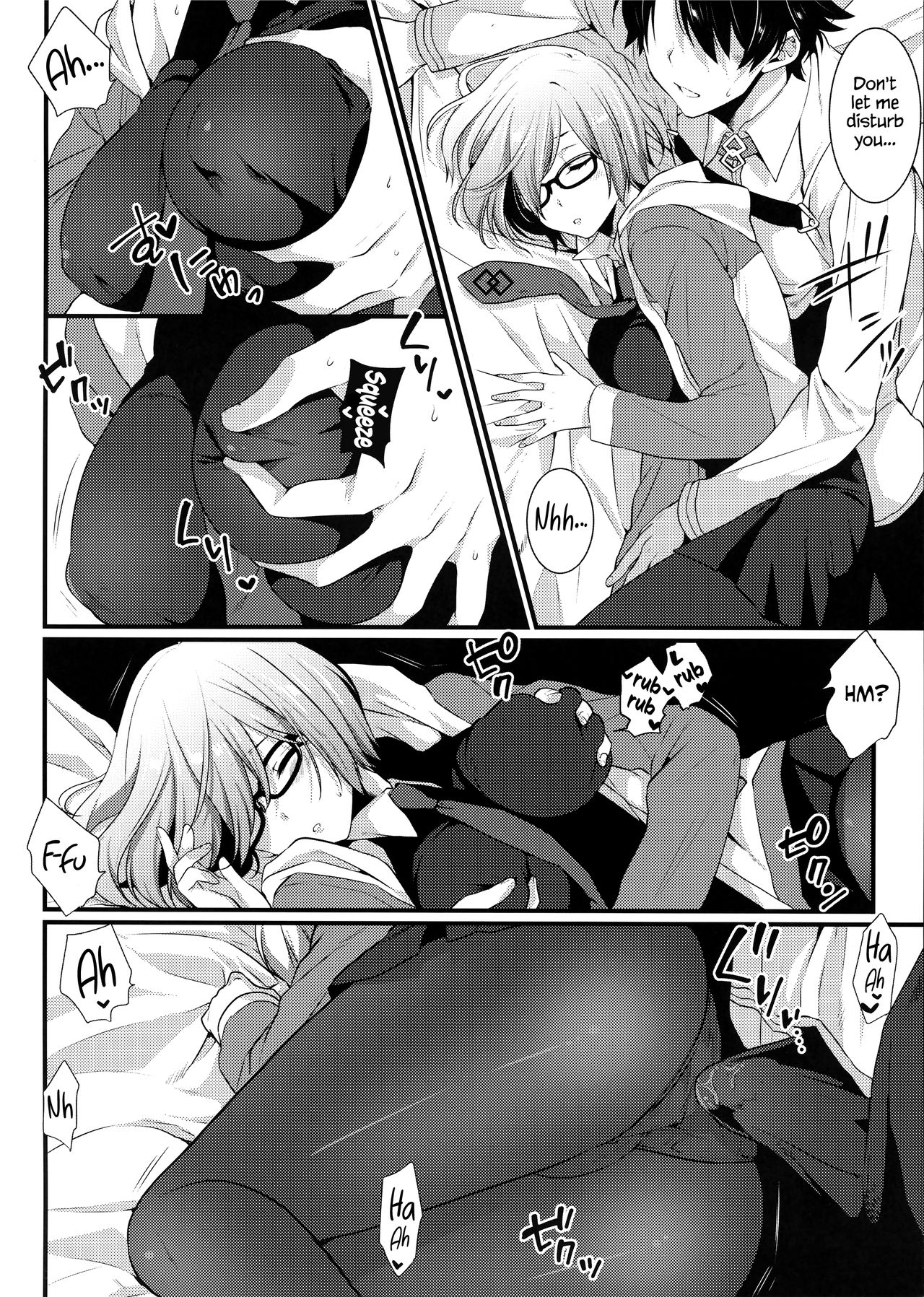 Ore no Heya de Mashu ga Neteta kara Muchakucha ni Shite mita | I found Mash sleeping in my room so I fucked her silly page 6 full